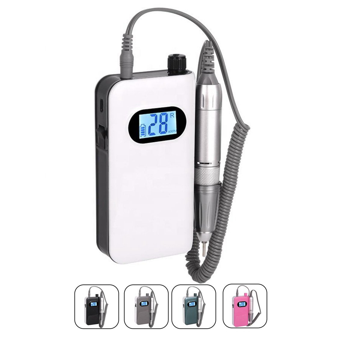 Portable Rechargeable Nail Drill